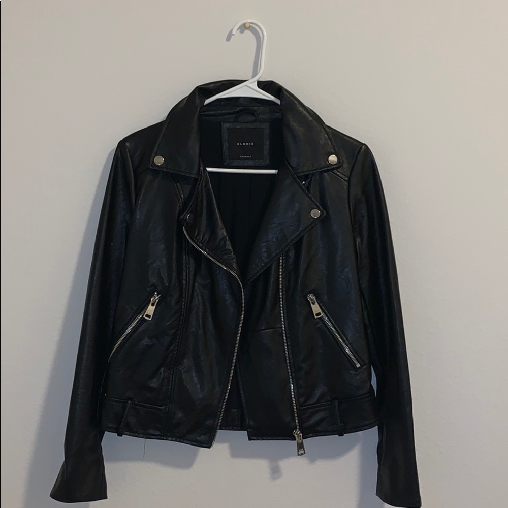 Leather jacket